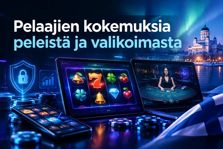 Pelaajien kokemuksia peleistä ja valikoimasta