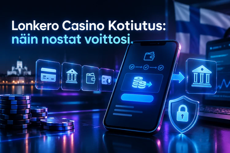 Lonkero Casino Kotiutus: näin nostat voittosi